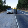 Carabineros de Chile realiza fuerte fiscalización vehicular en Pinto 05-04-2020 (9)