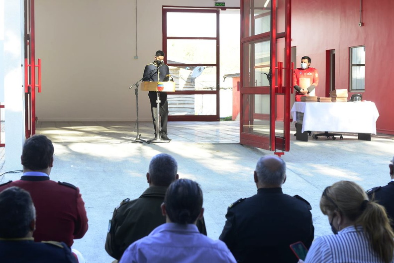 Inauguración oficial del nuevo Cuartel de la segunda compañía de Bomberos de Los Lleuques 08-10-2021 (41)