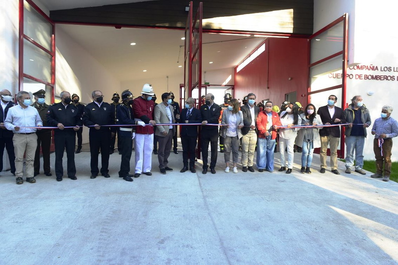 Inauguración oficial del nuevo Cuartel de la segunda compañía de Bomberos de Los Lleuques 08-10-2021 (66)