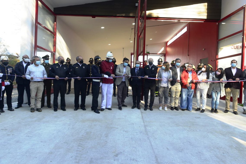 Inauguración oficial del nuevo Cuartel de la segunda compañía de Bomberos de Los Lleuques 08-10-2021 (69)