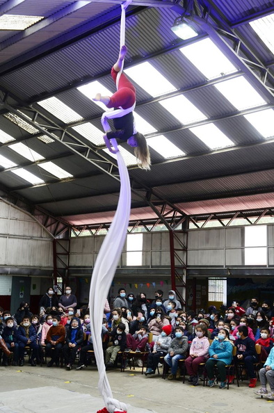 Intervención artística Circense fue realizada en la escuela Puerta de la Cordillera 25-04-2022 (21)