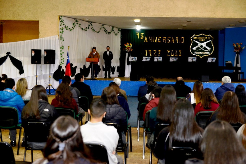 Aniversario de Carabineros de Chile fue realizado en el Liceo Bicentenario José Manuel Pinto Arias 02-05-2022 (10)
