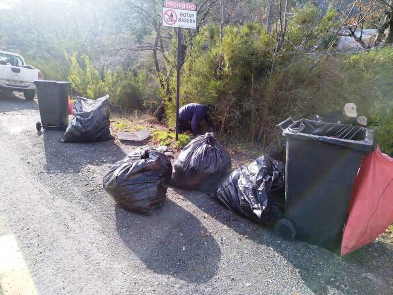 Operativo de limpieza fueron realizados en el Valle Las Trancas y la Invernada (2)