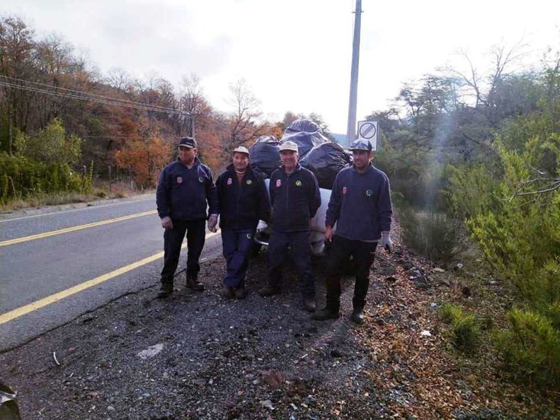 Operativo de limpieza fueron realizados en el Valle Las Trancas y la Invernada (3)