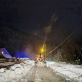 Maquinarias municipales trabajan en el despeje de rutas por nieve caída en zona cordillerana 12-07-2022 (4)
