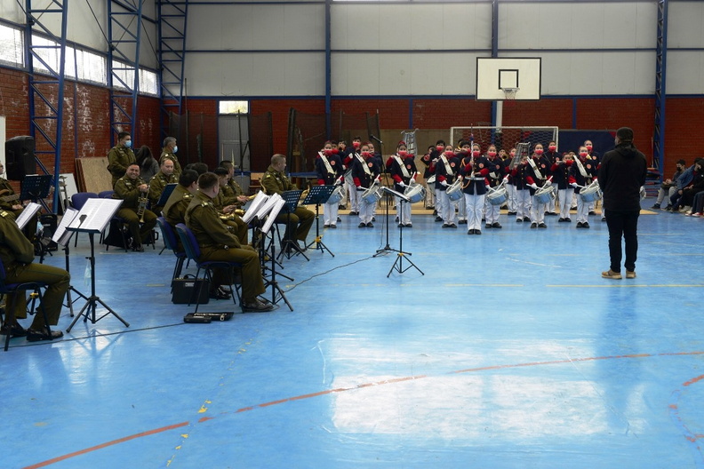 Banda escolar de Recinto y la Banda Instrumental de Suboficiales de Carabineros se presentaron en la escuela José Toha Soldevila 05-09-2022 (10).jpg