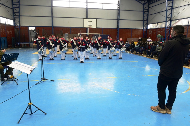 Banda escolar de Recinto y la Banda Instrumental de Suboficiales de Carabineros se presentaron en la escuela José Toha Soldevila 05-09-2022 (13).jpg