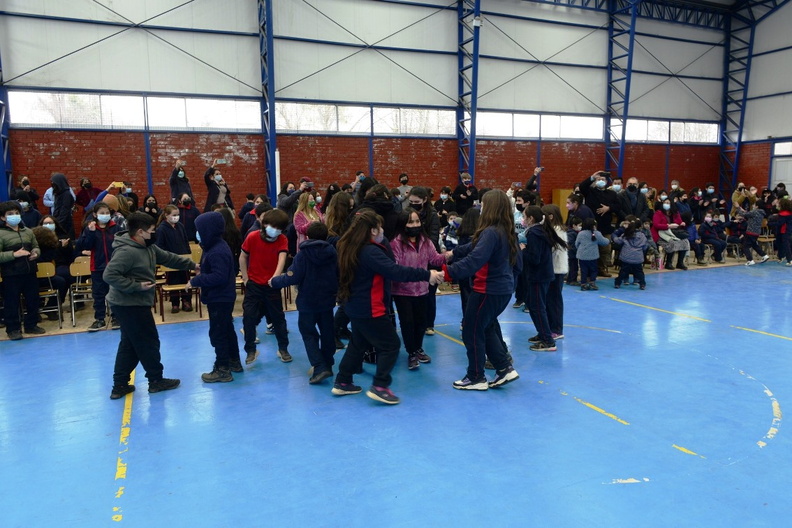 Banda escolar de Recinto y la Banda Instrumental de Suboficiales de Carabineros se presentaron en la escuela José Toha Soldevila 05-09-2022 (42)