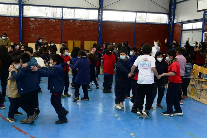 Banda escolar de Recinto y la Banda Instrumental de Suboficiales de Carabineros se presentaron en la escuela José Toha Soldevila 05-09-2022 (62)