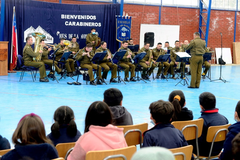 Banda escolar de Recinto y la Banda Instrumental de Suboficiales de Carabineros se presentaron en la escuela José Toha Soldevila 05-09-2022 (75).jpg