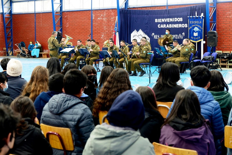 Banda escolar de Recinto y la Banda Instrumental de Suboficiales de Carabineros se presentaron en la escuela José Toha Soldevila 05-09-2022 (77).jpg