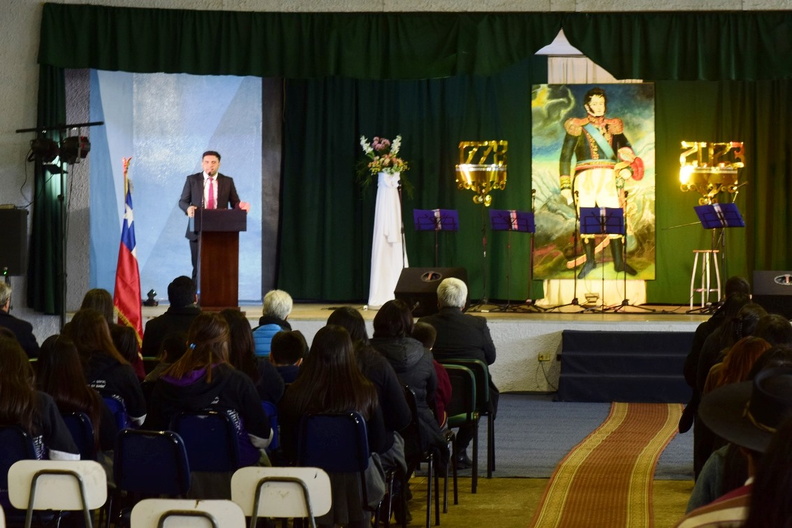 Liceo José Manuel Pinto Arias conmemoró el natalicio del Libertador Bernardo O’Higgins 19-08-2023 (17)