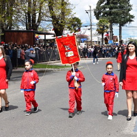 Desfile en el marco del Aniversario Nº 163° de la comuna de Pinto
