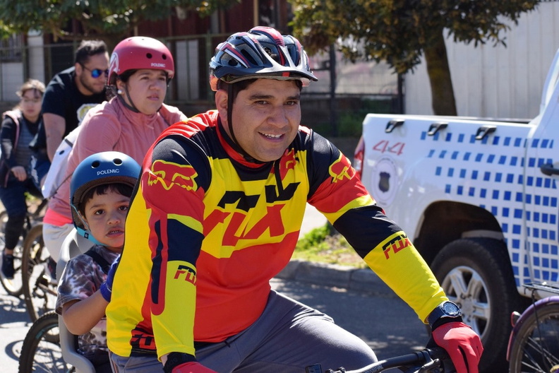 Cicletada Familiar organizada por la Escuela Puerta de la Cordillera 16-10-2023 (33)