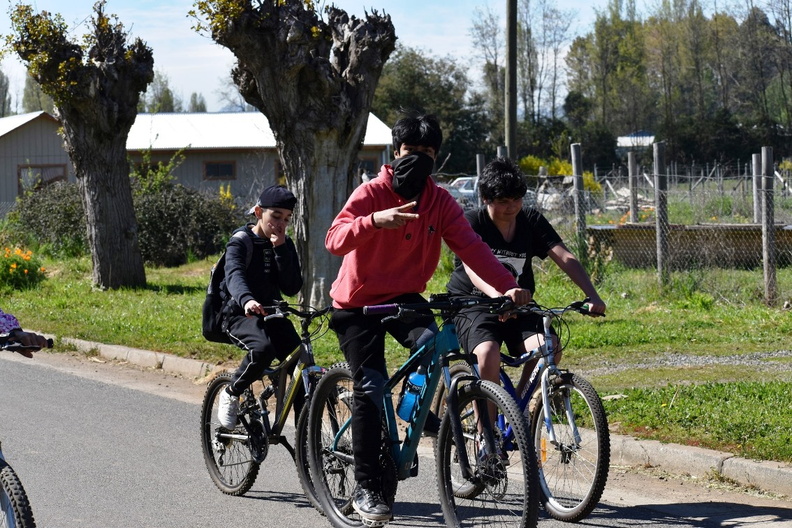 Cicletada Familiar organizada por la Escuela Puerta de la Cordillera 16-10-2023 (61)
