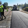 Trabajos de asfalto puente de Pinto - Coihueco 20-10-2020 (3)